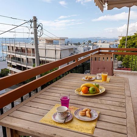 Sea View Apartment 100M From The Beach Saronida Buitenkant foto