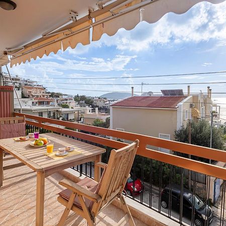 Sea View Apartment 100M From The Beach Saronida Buitenkant foto