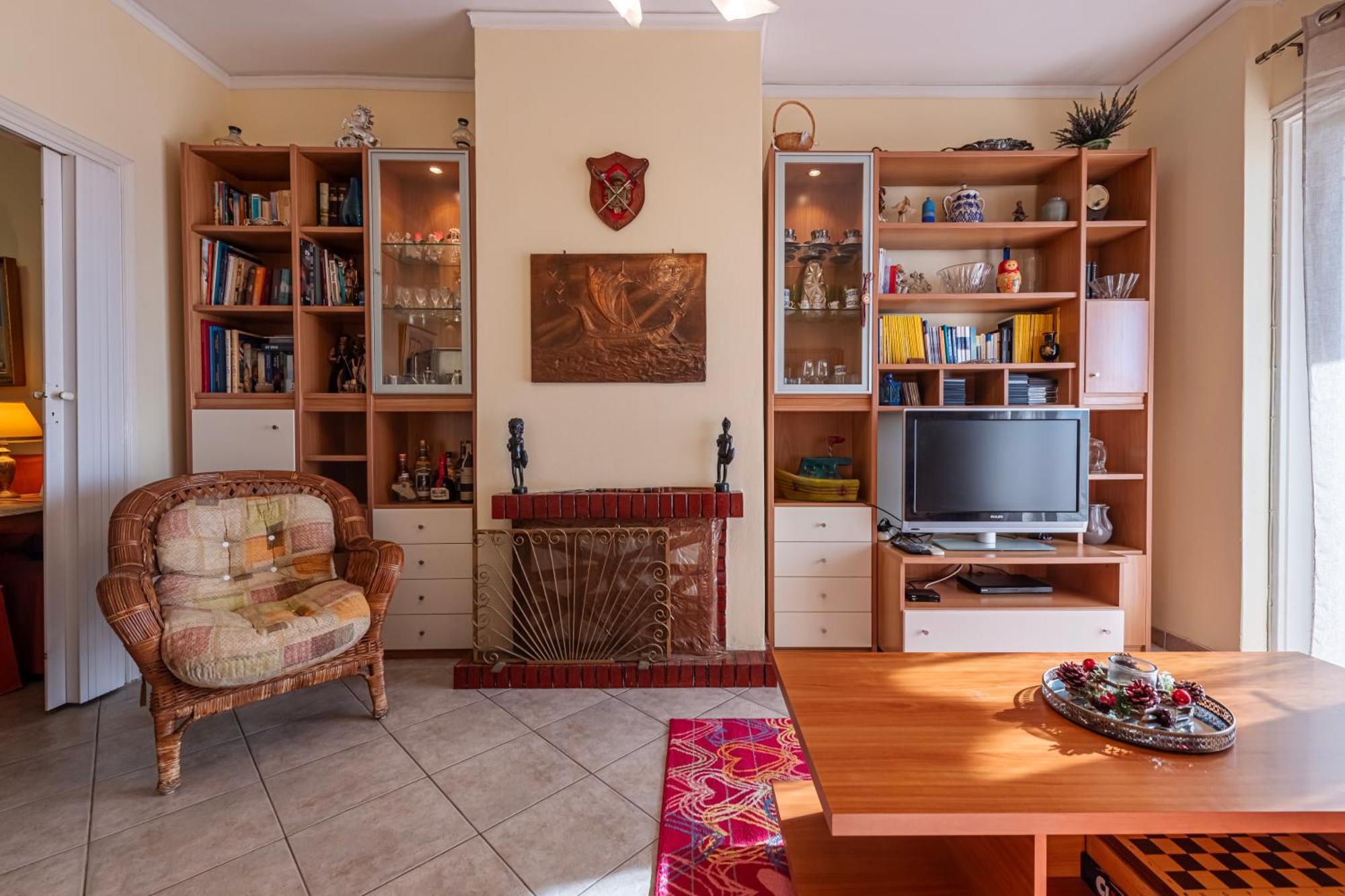 Sea View Apartment 100M From The Beach Saronida Buitenkant foto
